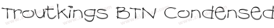 Troutkings BTN Condensed字体转换